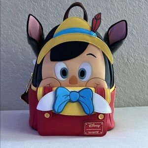 Brand New Disney Loungefly Pinocchio Backpack